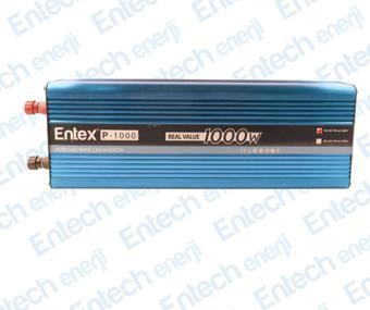 Entex 12 V Volt 1Kw 1000 W Watt Tam Sinus Solar İnverter 220 Çevirici İnvertör Dijital Ekranlı Dönüştürücü