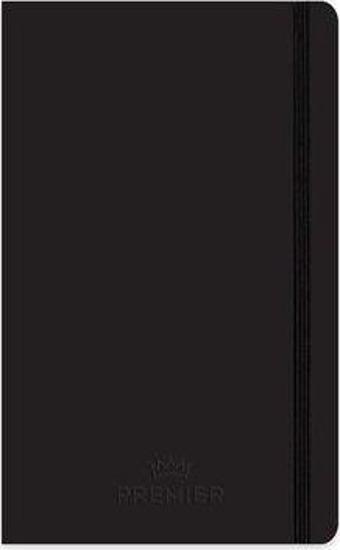 Keskin Color 13x21 96 Yaprak Kareli Ciltli Premier Defter Siyah
