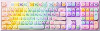 Akko Monsgeek Mg108B Colorful Cats Rgb Kablosuz Hotswap Mekanik Gaming Klavye