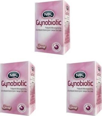 NBL Gynobiotic 10 Kapsül 3 Adet