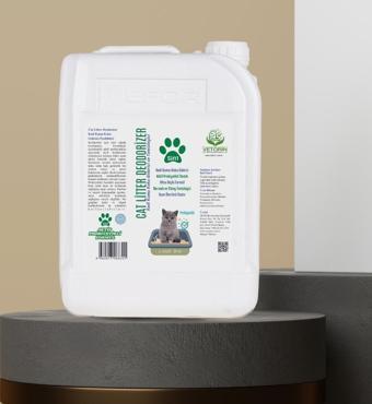 VETORİN Cat Litter Deodorizer – Kedi Kumu Koku Giderici 10 LT