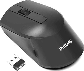 Philips  Spk7374 M374 2.4Ghz Siyah 800/1200/1600Dpı Kablosuz Mouse