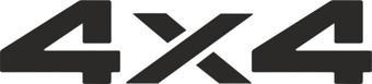 4 X 4 Off Road Araba Sticker Etiket Yapıştırma 30 Cm 2 Adet