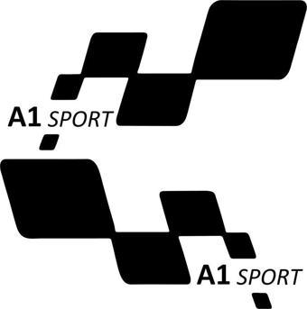 A1 sport Etiket Yapıştırma 30cmx11cm MMD141
