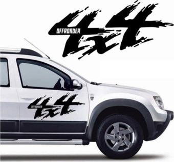 4*4 4x4 Off Roader Road Kapı Yapıştırma Vinil Film