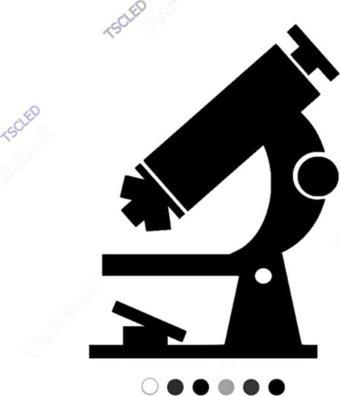 Inceleme Için Mikroskop Cihazı Sticker 17cm