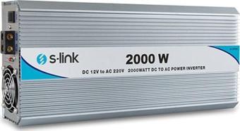 S-Link SL-2000w 2000 watt 12 volt 220 wat inverter 12V-220V Çevirici Dönüştürücü