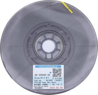 HITACHI AC-2056R-35 2.0X50MM ACF BANT ANISOTROPIC 50 METRE İLETKEN FİLM (PCB İÇİN DOKUNMATİK BANT)