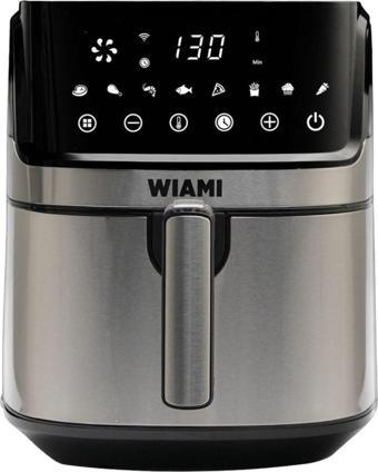 Wiami Airfryer 6.5L Inox Akıllı Hava Fritözü