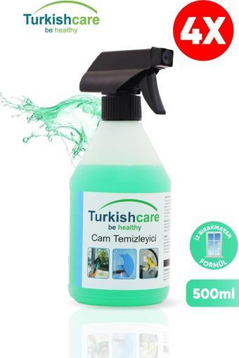 Turkishcare Cam Temizleyici 500Ml 4'Lü Paket