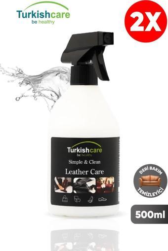 Turkishcare Deri Bakım Ve Temizlik Spreyi 500 Ml 2'Li Paket