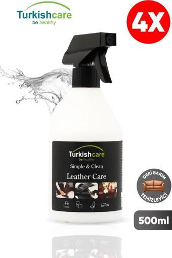 Turkishcare Deri Bakım Ve Temizlik Spreyi 500 Ml 4'Lü Paket