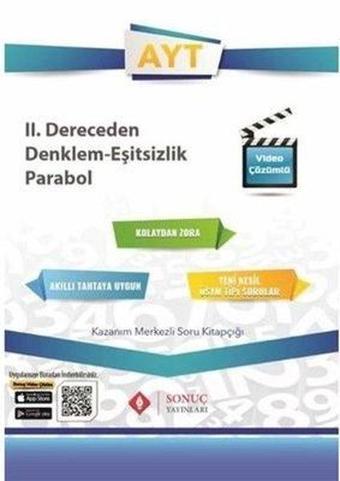 Sonuç II. Dereceden Denklemler Eşitsizlik Parabol - Kolektif  - Sonuç Yayınları