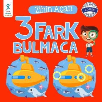 Zihin Açan 3 Fark Bulmaca - Kolektif  - Çocuk Gelişimi Yayınları