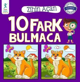 Zihin Açan 10 Fark Bulmaca - Kolektif  - Çocuk Gelişimi Yayınları