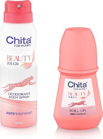 Chita Beauty Touch Deodorant 150 Ml+ Roll On 50 Ml Set