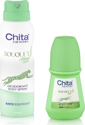 Chita Bouquet Deodorant 150 Ml+ Roll On 50 Ml Set