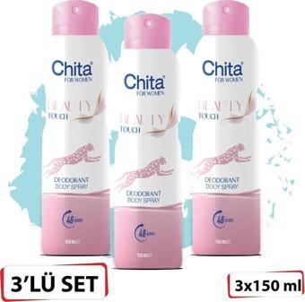 Chita Deo 150 Ml Beauty Touch Women x 3