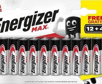 Energizer Max Alk Aa Bp16 12+4