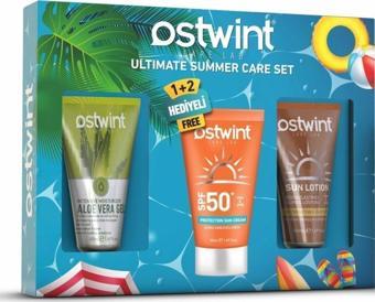 Ostwint 50+ Spf Güneş Kremi Seti 1+2 Hediyeli 50Ml