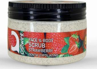 Ostwint Scrub Jel Çilek Özlü Yüz Ve Vücut Peelingi 300 Ml