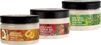 Ostwint Yüz Ve Vücut Scrub Jel Peeling Yüz Maskesi 3'Lü Set