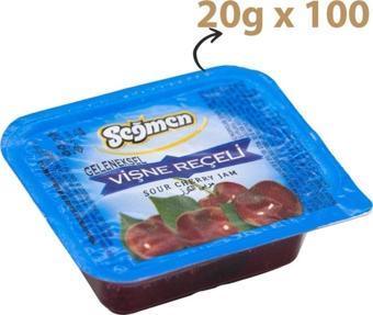 Seğmen Piknik Vişne Reçeli 20G X 100 Ad