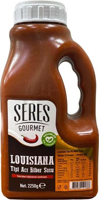 SERES GOURMET Seres Louisiana Tipi Acı Biber Sosu 2250 Gr