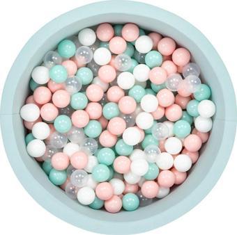 Wellgro Bubble Pop Mint Top Havuzu-Mint/Beyaz/Şeffaf/Pembe