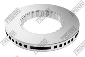 FREN DISKI ARKA VOLVO FH12 FH16 FM12 FL (410 CAP) 110 03 85103804  