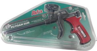 Akfix Köpük Tabancası Metal Kırmızı