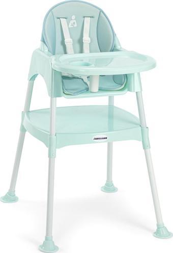 Wellgro Pretty 3in1 Çalışma Masalı Mama Sandalyesi, Mint