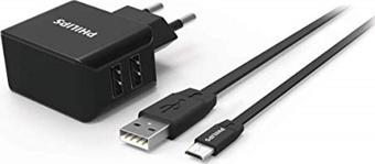 Philips Dlp 2502M Duvar Şarj Cihazı & Micro Usb Kablo Duvar Şarj Cihazı Ve Micro Usb Kablo, S