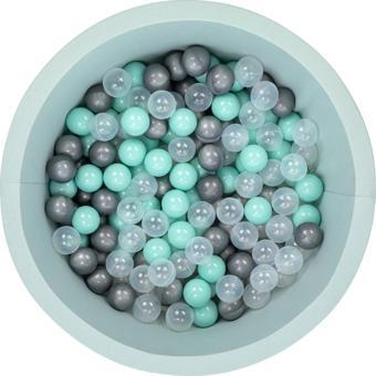 Wellgro Bubble Pops Mint Top Havuzu -Mint/Şeffaf/Gri Top