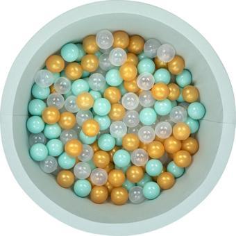 Wellgro Bubble Pops Mint Top Havuzu -Mint/Şeffaf/Gold Top