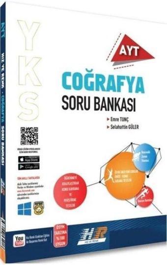 AYT Coğrafya Soru Bankası - Hız ve Renk Yayınları