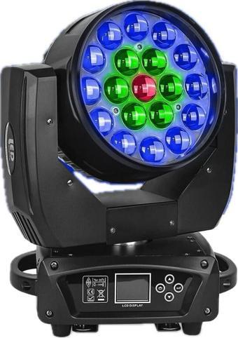 19x15W Rgbw Wash Led Moving Head - Hareketli Sahne Robot Işığı