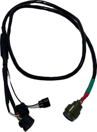 Y2M-14TK 14 Pin Dairesel Konnektörlü Otomotiv Kablo (Model 1)