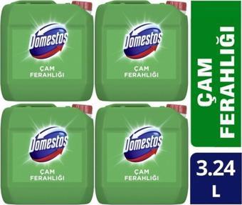 Domestos Çamaşır Suyu 3240Ml Çam Ferahlığı (4 Lü Set) Yoğun Kıvamlı