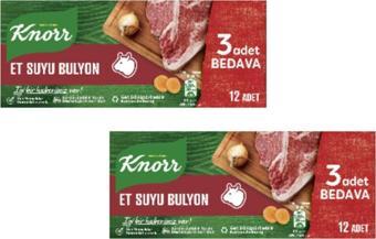 Knorr Et Suyu Bulyon 120 Gr. 12'Li 2 Adet