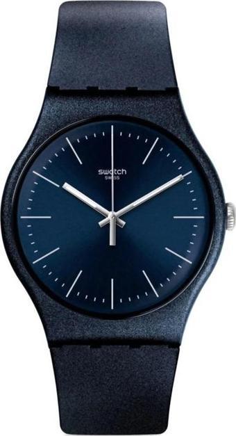 Swatch Naitbanyang 41mm Silikon Kordon Unisex Kol Saati SUON136