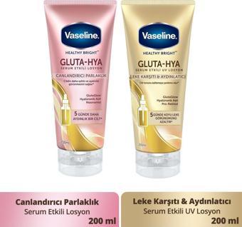 Vaseline Gluta Hya Serum Etkili Losyon 200 Ml Gluta Hya Serum Etkili Uv Losyon 200 Ml