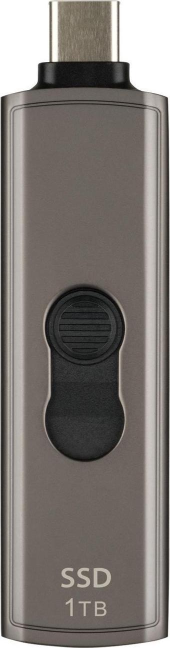 Transcend TS1TESD330C 1TB Type-C 10Gbps Gizlenebilir Başlıklı Taşınabilir Metal Kasa SSD