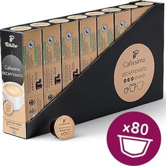 Tchibo Caffe Crema Decaffeinato Kapsül Kahve 10 Adet x 8 Adet