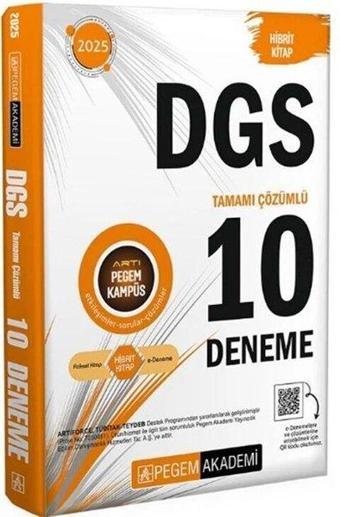 2025 DGS 10 Deneme - Pegem Akademi Yayıncılık