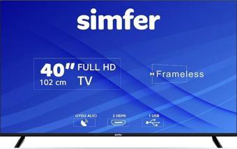 Simfer 40SFS4N 40'' 102 Ekran Uydu Alıcılı Full Hd Led Televizyon