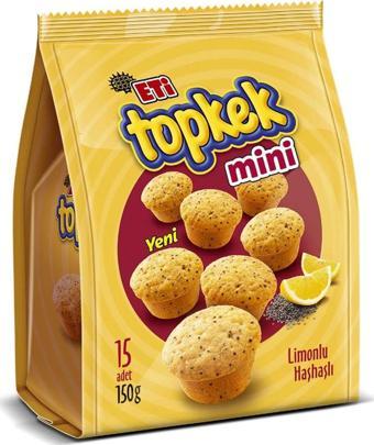 TOPKEK MİNİ LİMON HAŞHAŞ 150GR
