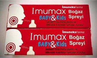 Imuneks Imumax Baby & Kids Boğaz Spreyi 20Ml*2Adet