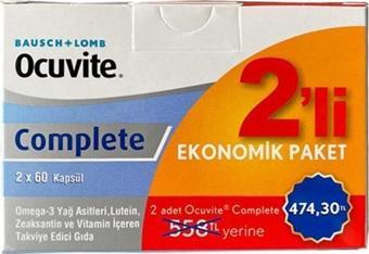 Ocuvite Complete 2 Li Ekonomik Paket