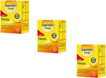 Supradyn Energy Focus 30 Tablet 3 Kutu